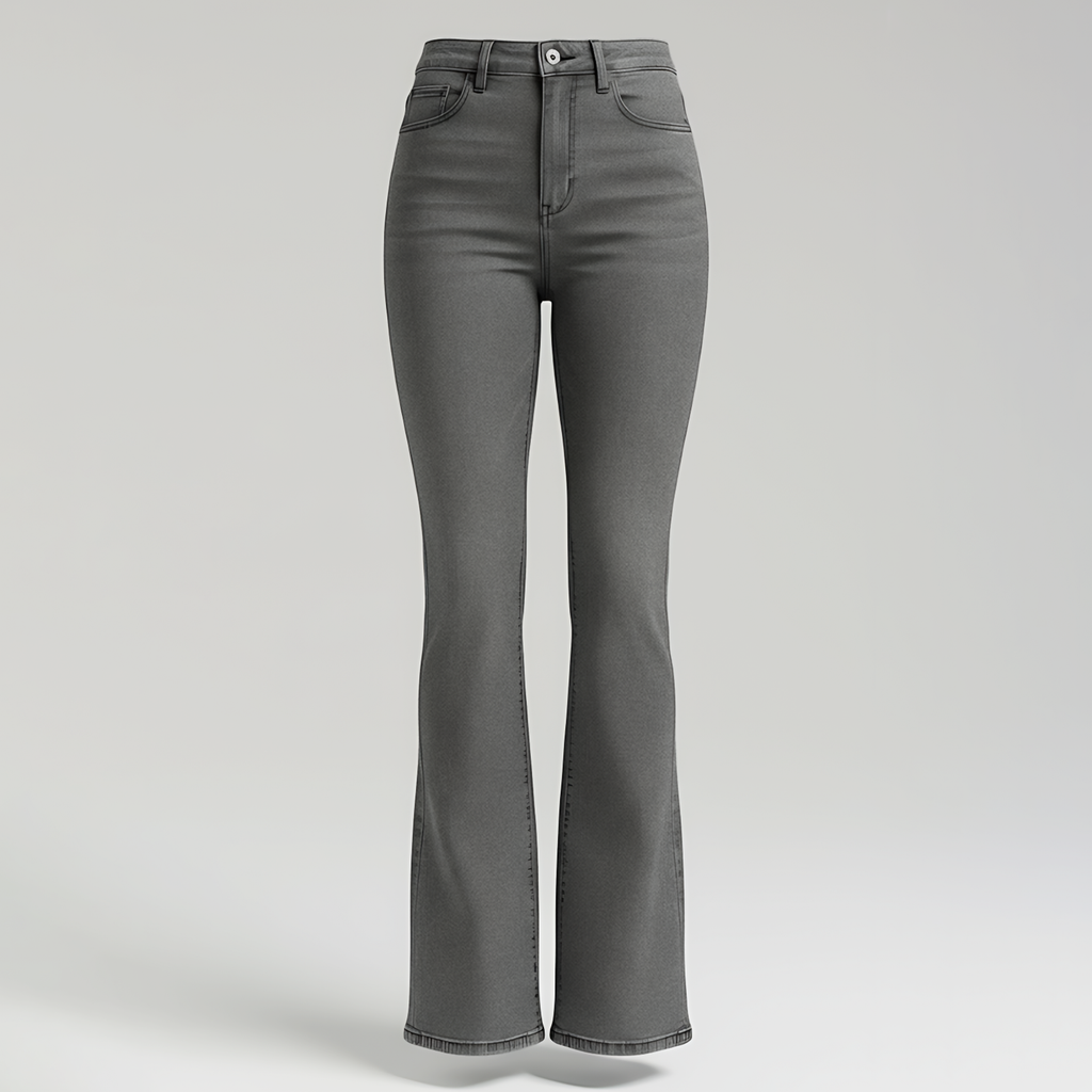 LAMEERA CHARCOAL BOOTCUT DENIM