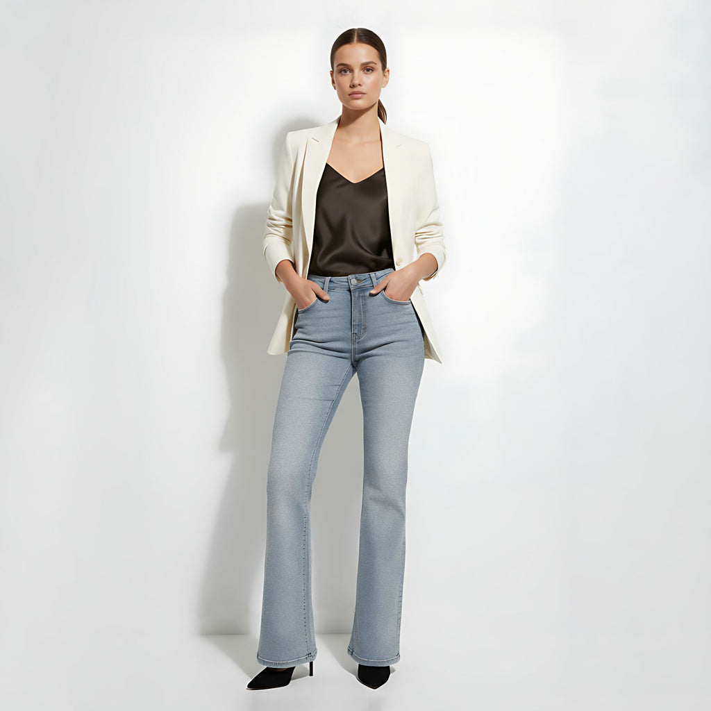 LAMEERA HIGH-WAIST DENIM