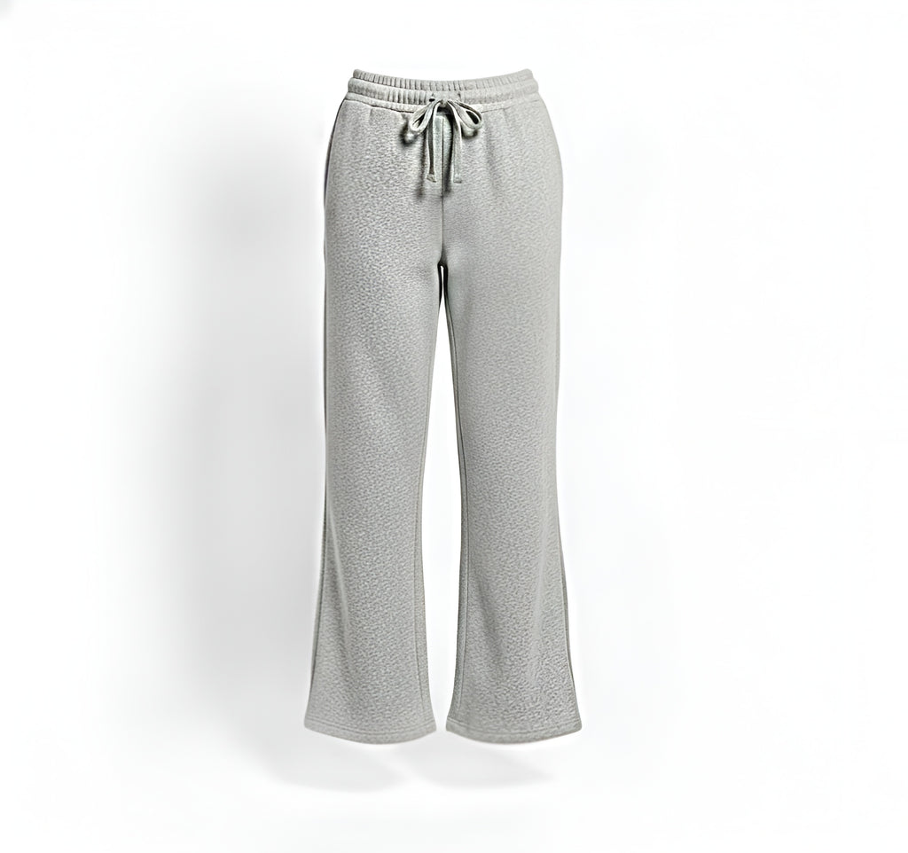 Lameera CozyFit Fleece Trousers – Heather Grey